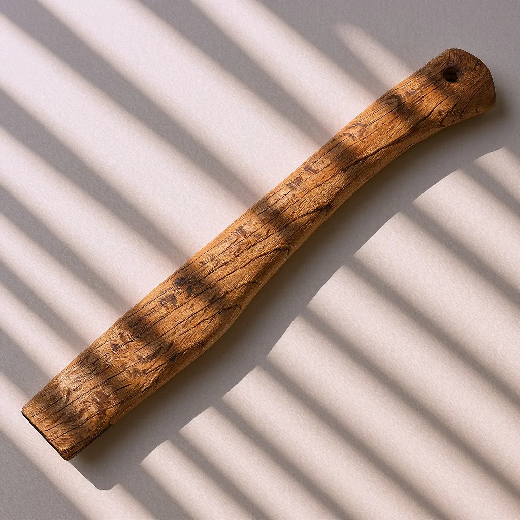 

Carbonized Q. Acutissima Wood Axe Replacement For Hatchet Hammer Brown Wooden Tool Grip Camp Axe Handle Hatchet Wood