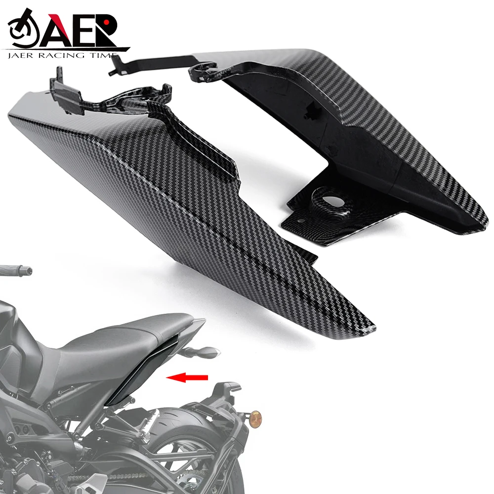 

Motorcycle Rear Seat Passenger Seat Cover Side Panel Fairing Cowl Fairing for Yamaha MT09 2017-2020