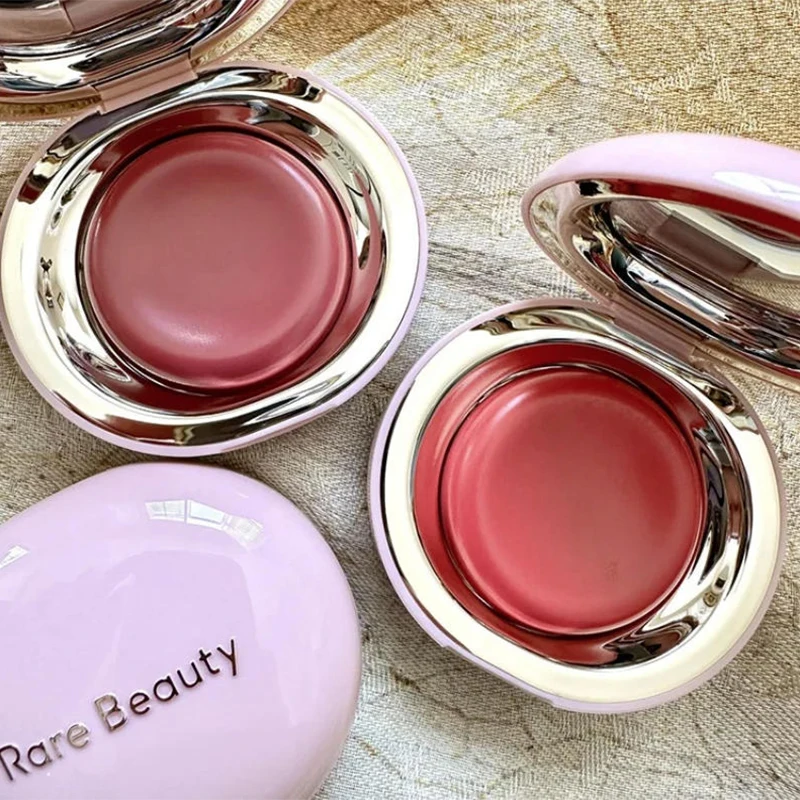 Rare Beauty Mauve Rose Neutrales Rouge-Puder, tragbares Make-up, flüssiges Rouge, feuchtigkeitsspendend, wasserfeste Lippenglasur mit doppeltem Verwendungszweck, prall, glatt