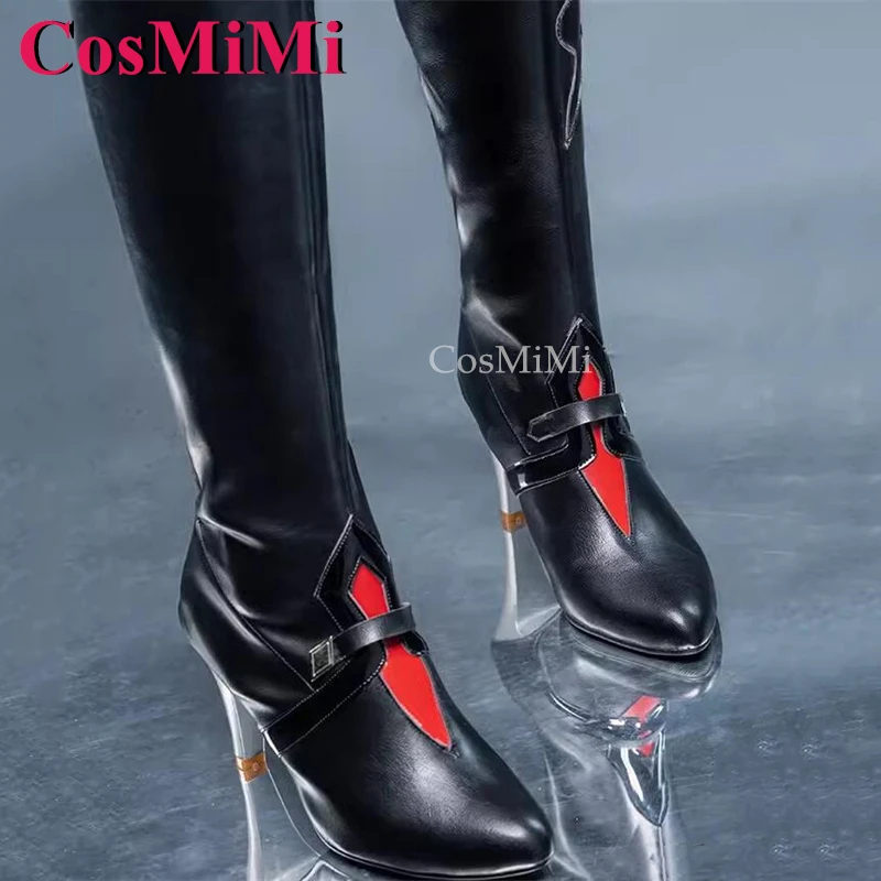 Cosmimi spiel honkai: star rail acheron schuhe cosplay mode universal high heels frauen tragen täglich frauen party rollen zubehör