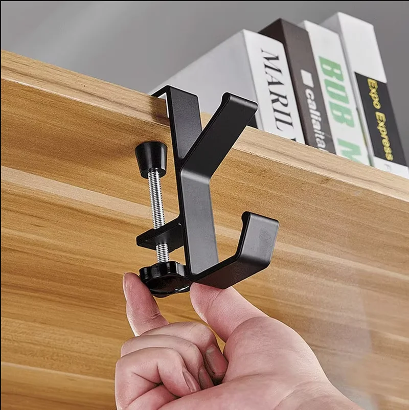ตะขอแขวนโต๊ะแบบพกพา 5 รูปแบบ | - Home Office Hidden Desk บทวิจารณ์และราคา