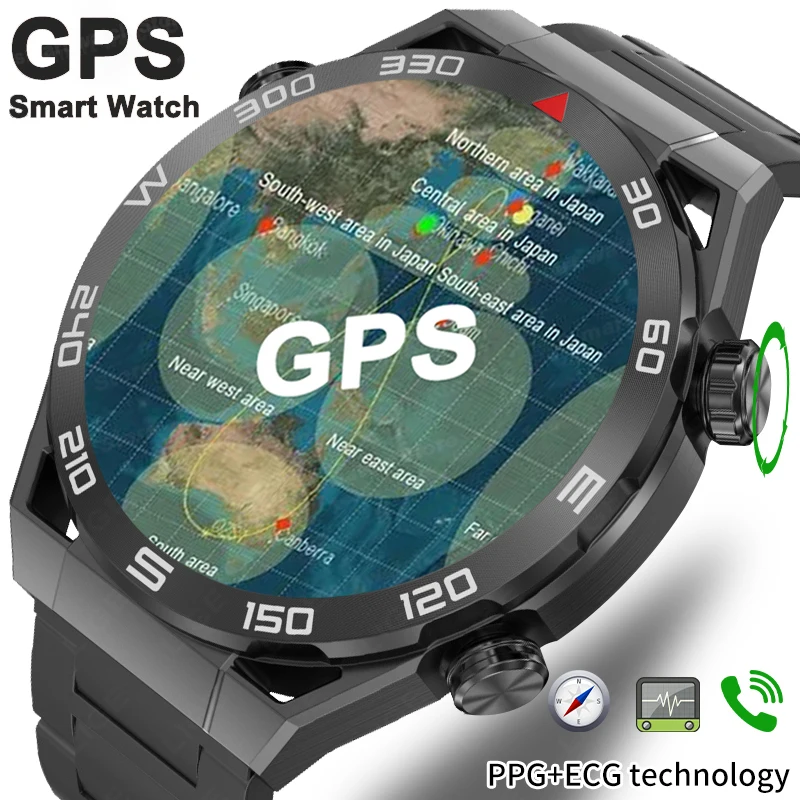 

Умные часы LIGE GPS NFC компас Bluetooth Вызов беспроводной зарядки ЭКГ + PPG Мониторинг здоровья Умные часы Мужские часы AMOLED
