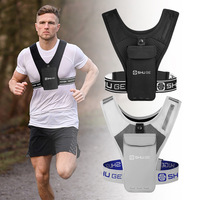 Running Vest Bag Reflective Touch Screen Mobile Phone Bag Multi-functional Cycling Sports Backpack Men Women Running Equipment