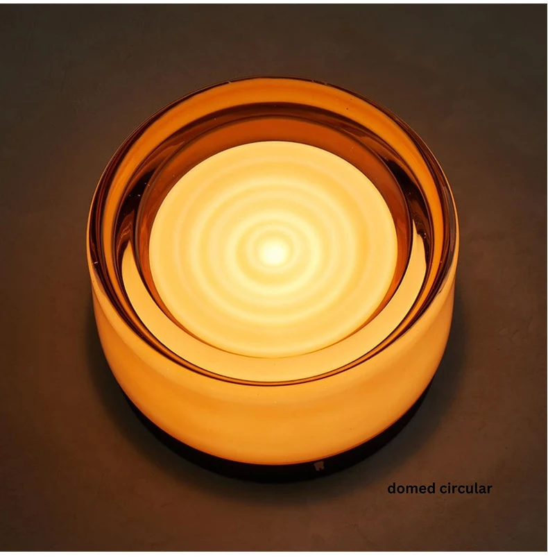Modern Round Glass Wall Lamps LED Acrylic Corridor Aisle Lamp Minimalist Home Decor Living Room Porch Bedroom Bedside Wall Light