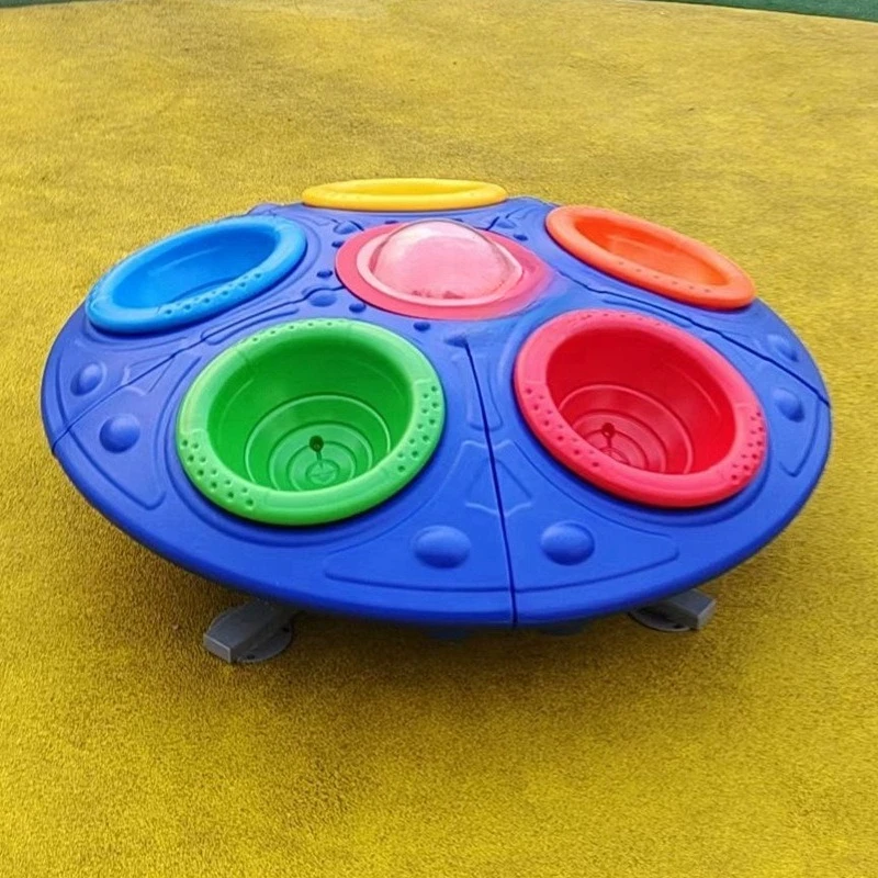 

Kindergarten large outdoor flying saucer turntable toy community outdoor children's swivel chair carousel amusement park swivel