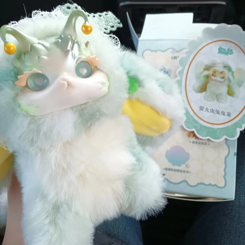 

Tutulong Blind Box Fantasy Forest Tea Party Series Mysterious Surprise Box Cute Rabbit Dragon Plush Action Toy Figure Girl Gift