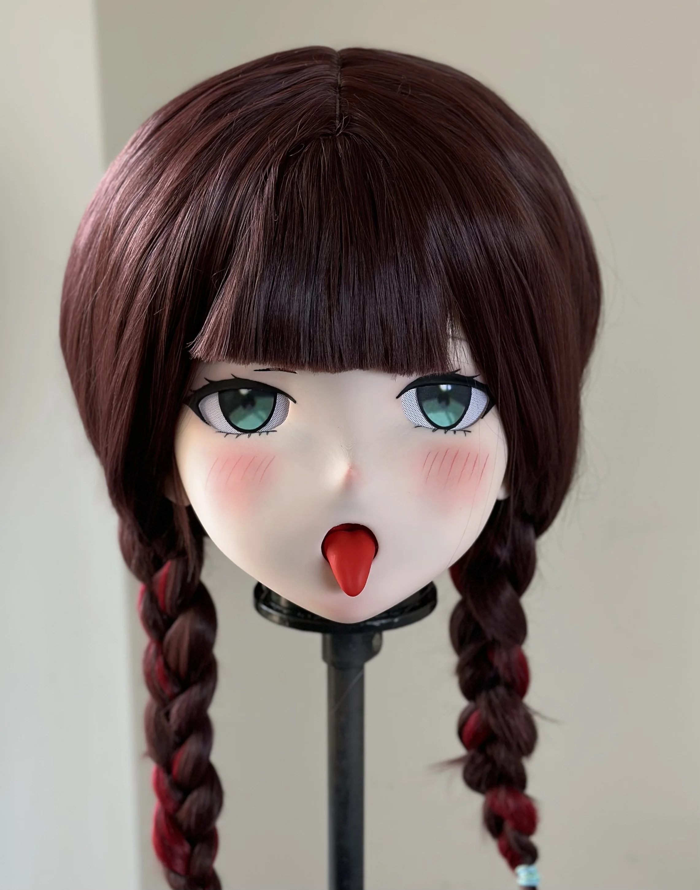 

(XYQ18)Customize Full Head Quality Handmade Female/Girl Japanese Anime Cartoon Character Kig Cosplay Kigurumi Mask