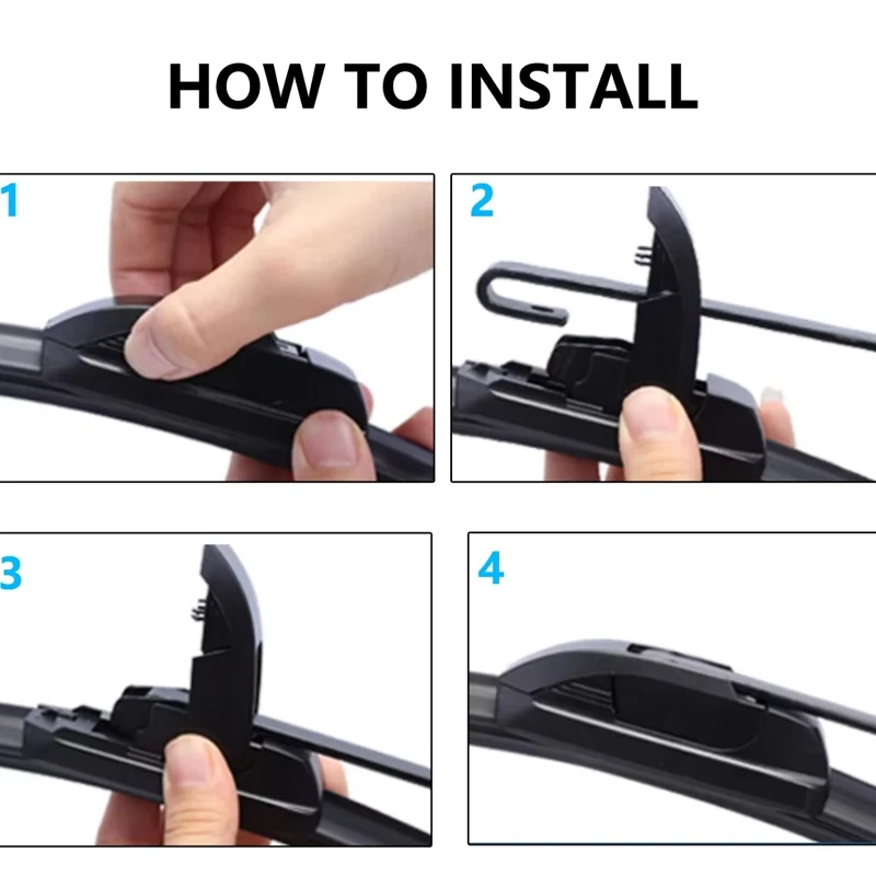 

For Mitsubishi L200 Triton Strada 2014~2022 MK5 Car Windscreen Wipers Front Windshield Wipers Windscreen Cutter Auto Accessories