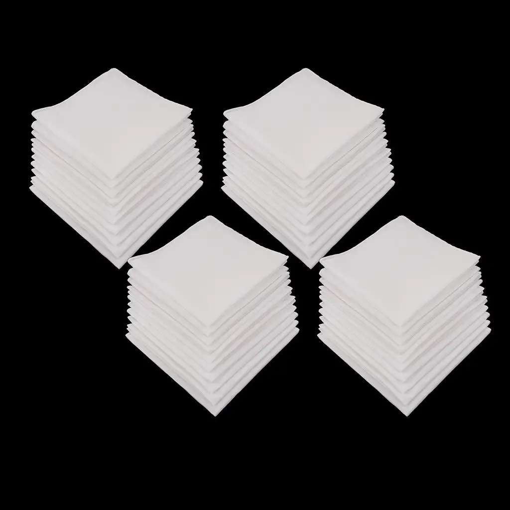 

Мягкие хлопковые платки большого размера, однотонные белые, для мужчин, для повседневного использования или свадеб