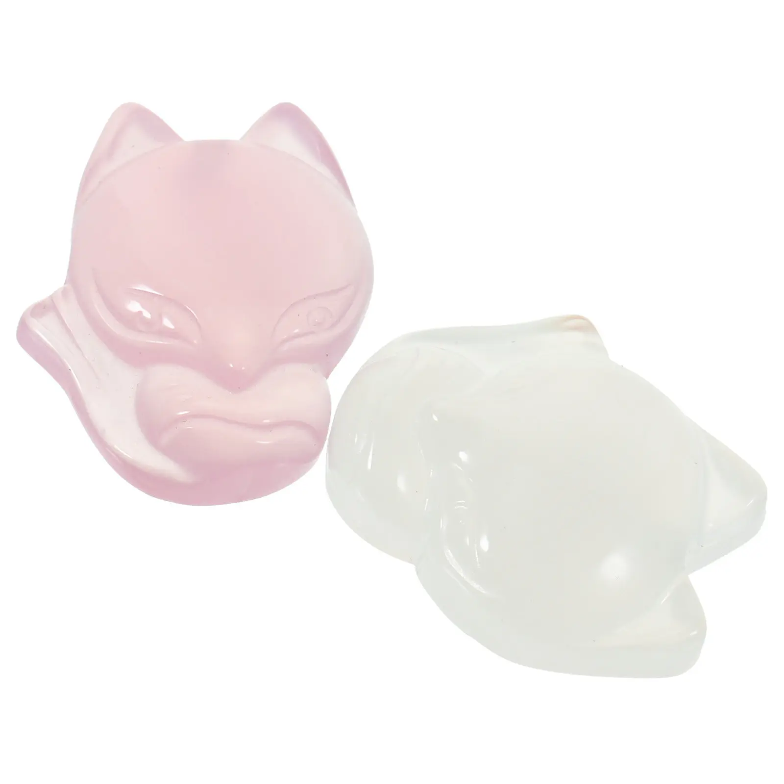 

2Pcs Simulation Fox Charms Delicate Fox Pendants for DIY Jewelry Making Handicrafts Necklace Keychain Earring Craft Accessories