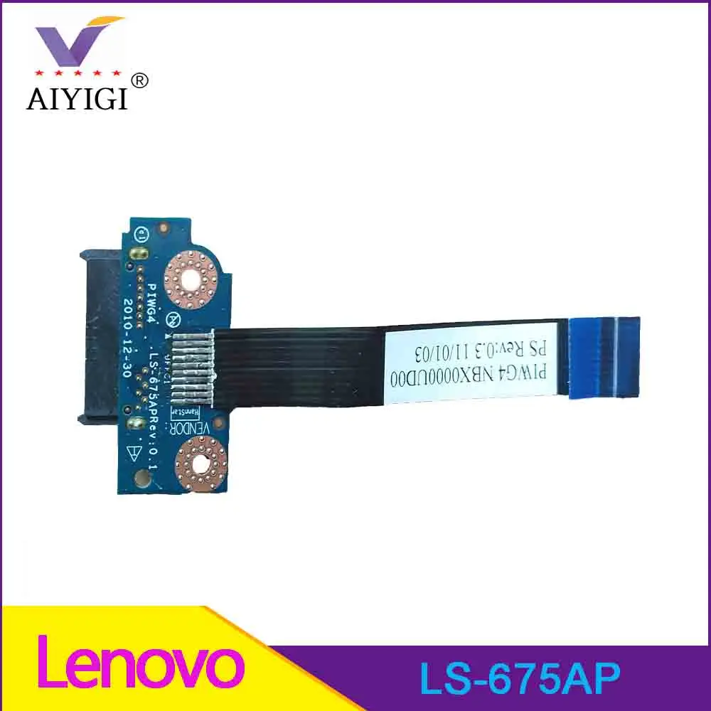 

Original For Lenovo G770 G780 Y770 Optical Drive Connector Board With Cable LS-675AP