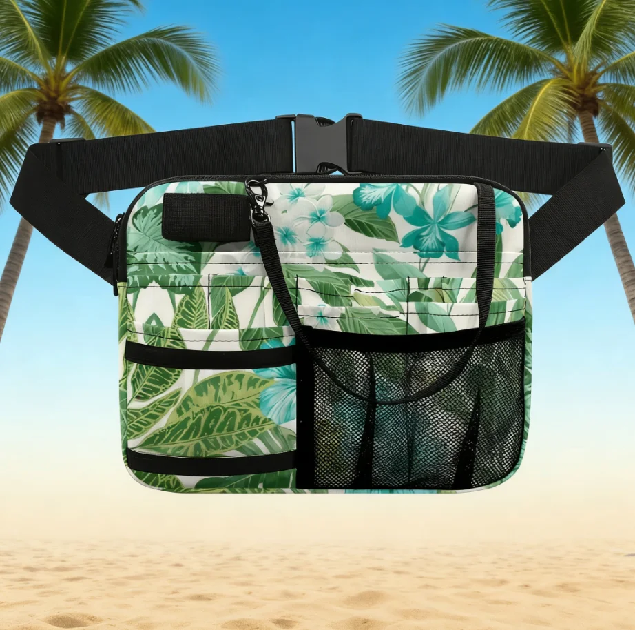 

Aztec Print Nurse Fanny Pack Western Style Medical Organizer Belt