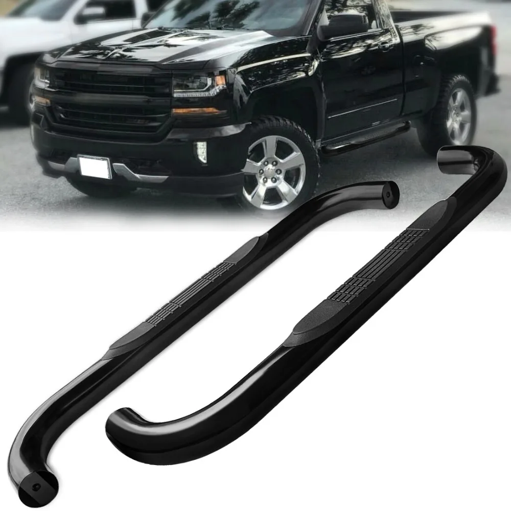 

3" Nerf Bar for 99-18 Chevy Silverado/GMC Sierra 1500 2500 Regular Cab Side Step