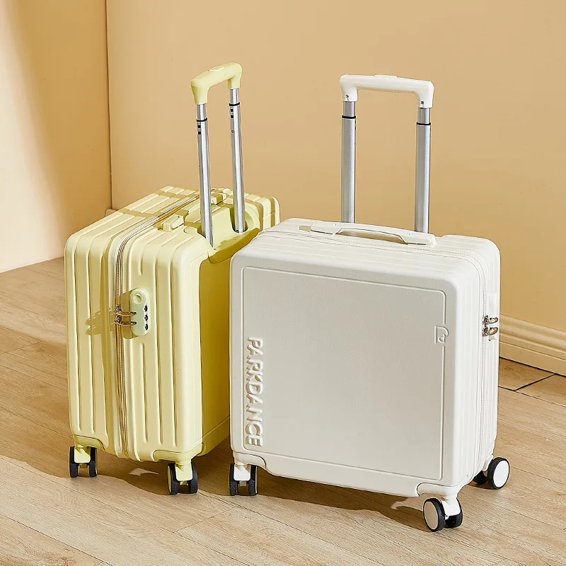 

Trolley Suitcase Small Suitcase Universal Wheel Male and Female Students Strong and Durable Password Leather Case