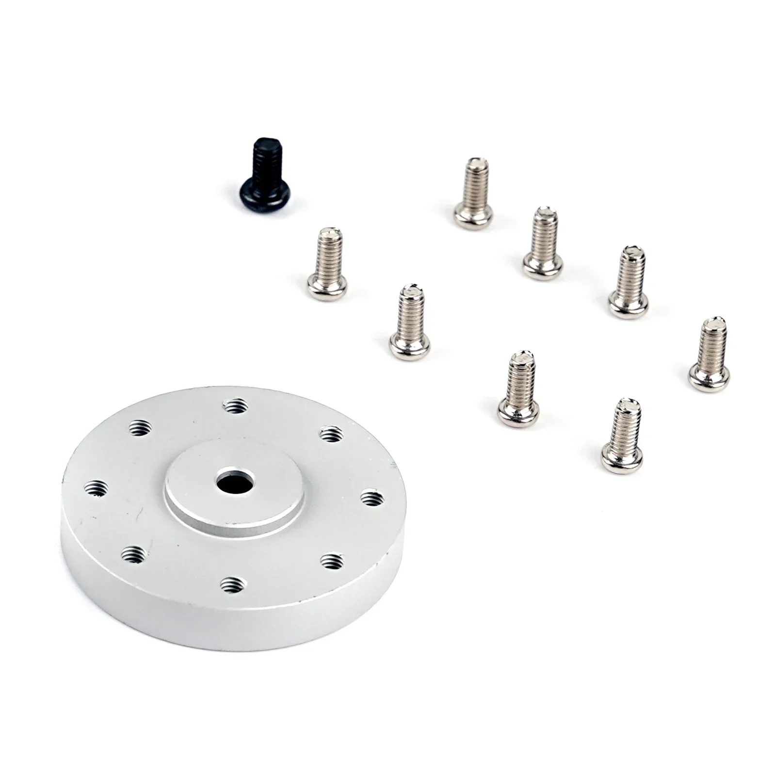 دعامة مؤازرة دائرية معدنية فاخرة 18T مع 4 صواميل M2 5x6 متوافقة مع DS5160 DS5180 DS51150 DS51160 60 80 150 160 كجم محركات مؤازرة
