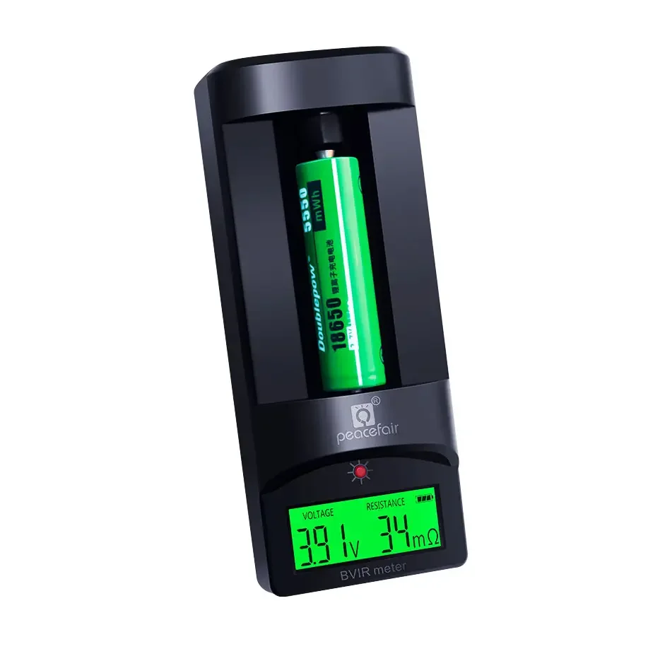 PZEM-010 Port le Charge le LCD Display Battery Internal Resistant Meters 0-5v 0.5-9.9v for 18650 AA AAA Lithium Battery