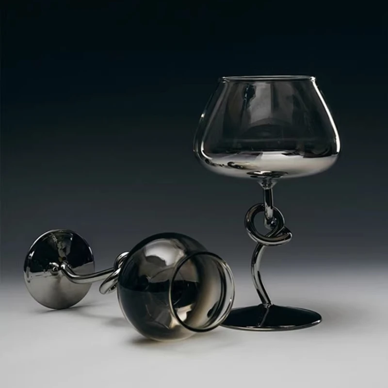 

Бокал для вина с узором, высокий, с покрытием, креативный подарок