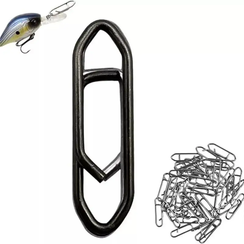 Hebilla de pesca clip de alimentación clip rápido de acero inoxidable clip de agua superior reemplazo rápido conector de conexión rápida