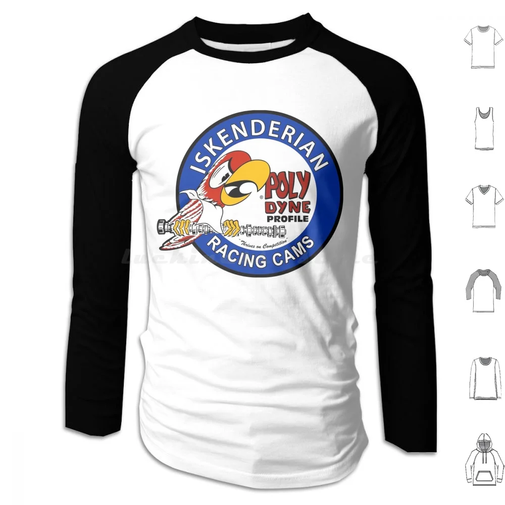 Isky Iskenderian Racing Cams sudaderas con capucha de manga larga Isky Iskenderian Racing Cams