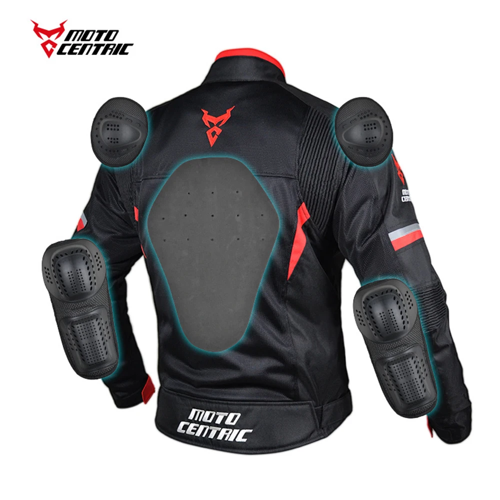 Breathable Motorcycle Jacket Summer Protection Suit Men Lightweight Mesh Cycling Jersey Moto Jacket Protector Motocross Suit