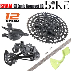 SRAM SX Eagle 12 Speed 12V Groupset Kit Trigger Shifter Lever Rear Derailleur RD PG-1210 Cassette K7 Chain Bicycle accessories