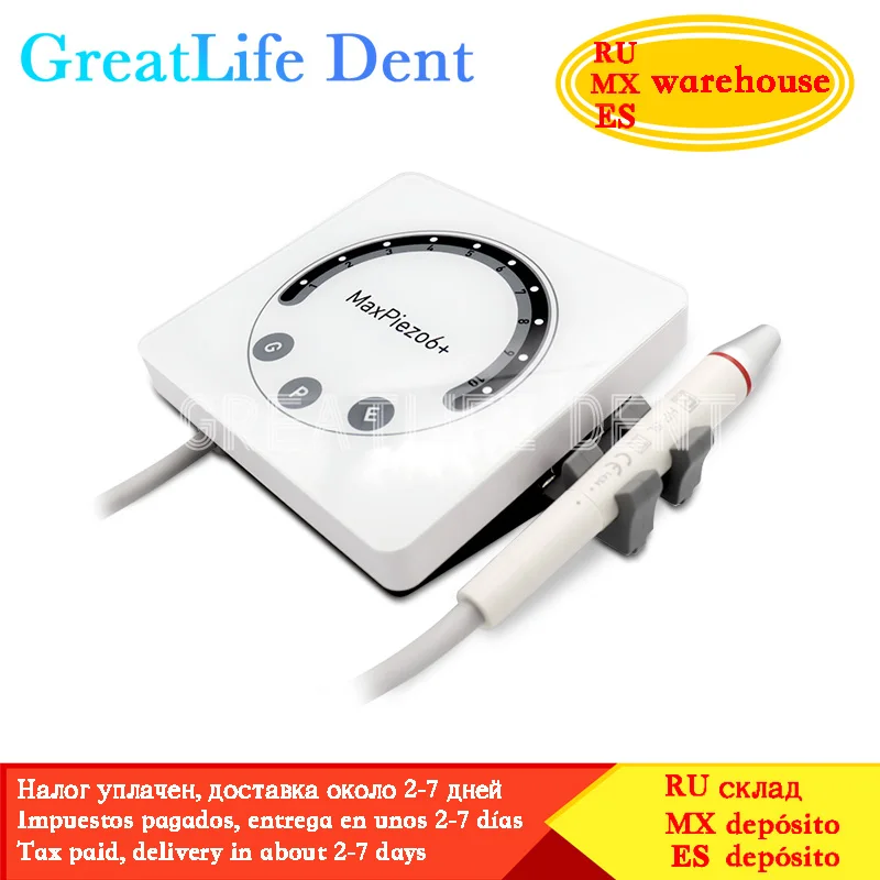 

GreatLife Dent Refine MaxPiezo 6+ Electric Portable Teeth Whitening Dental Scaler Dental Scaler Piezo Dental Scaler