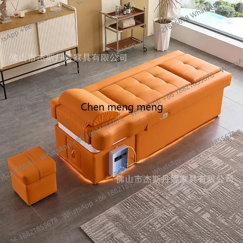 Electric Massage Shampoo Chairs Head Spa Fumigation Beauty Hair Wash Shampoo Chairs Ergonomics Salon Furniture Cabeleireiro
