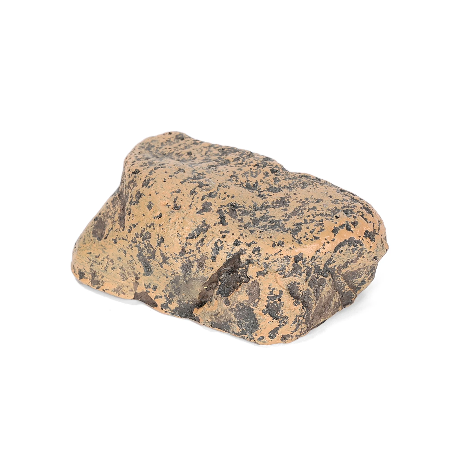 

Ruimou 1 шт. водостойкая смола искусственный камень открытый консилер для ключей для сада/патио/наружного украшения/скрытого украшения коричневый