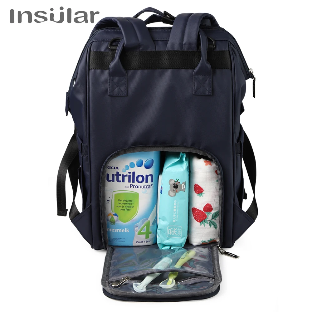 Insular Cartoon Design Diaper Bag Nappy Backpack Waterproof Mommy Maternity Nursing Bag Large Capacity Travel Stroller Bag