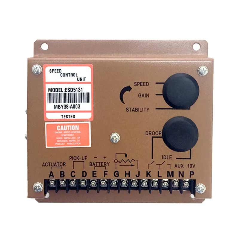 

ESD5131 Speed Control Board Diesel Generator Electronic Governor Slow Start Idle Controller