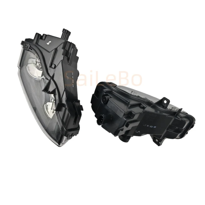 ملحقات عالية الجودة مصباح الضباب الأمامي للسيارة طبعة سوداء لسيارة لاند روفر رينج روفر إيفوك 2012 LR043664 LR043663 #4