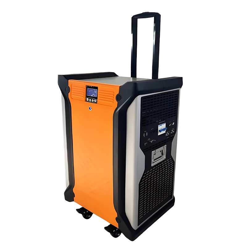 

5000W Lithium Battery Mobile Power for Outdoor Energy Storage 220V MPPT US Car Charging RV Port Emergency Pure Sine Wave