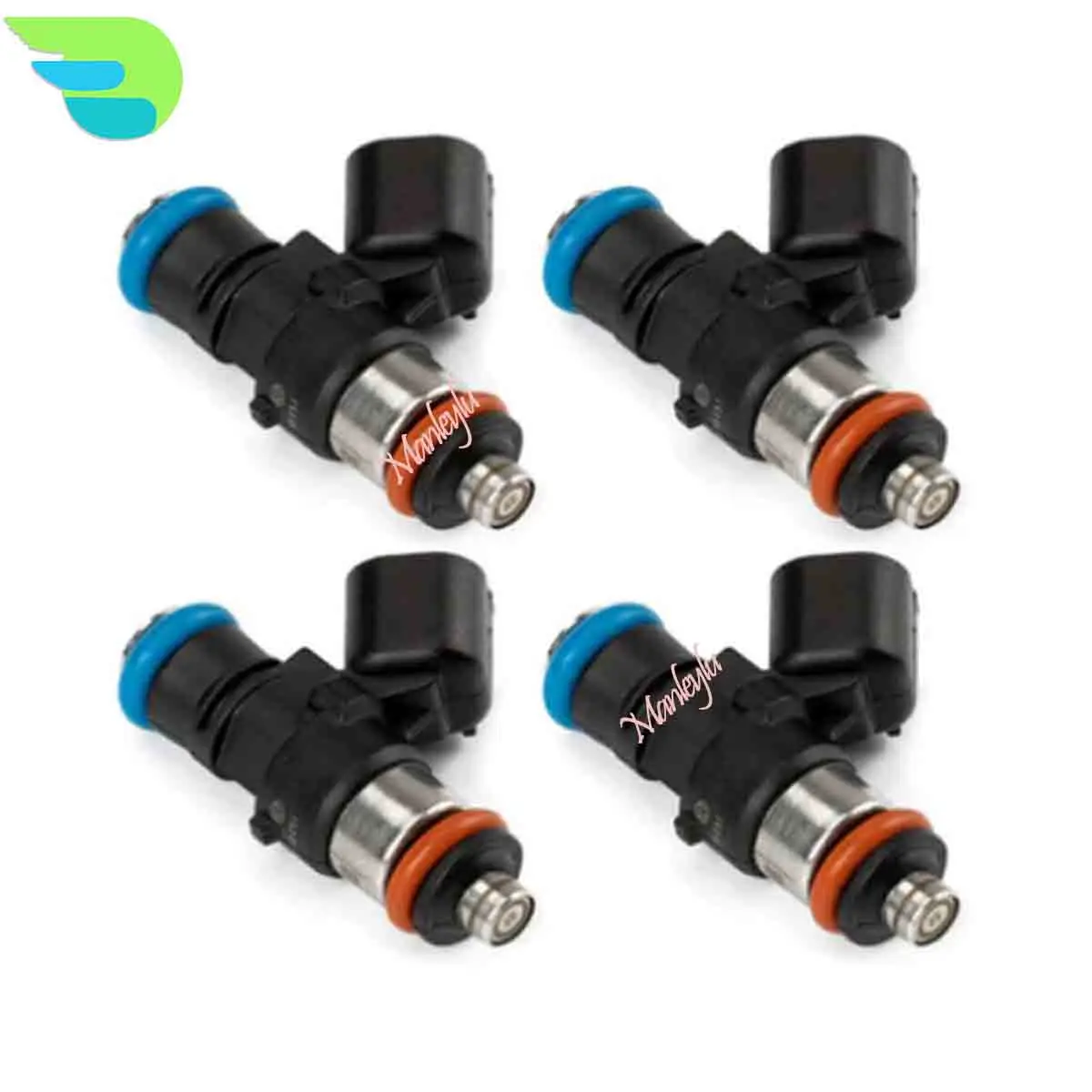 0280158051 12576341 A2C32624700 4pcs Fuel Injector Bico Nozzle 875cc 80lb  for Chevy Camaro Corvette Pontiac G8 EV1