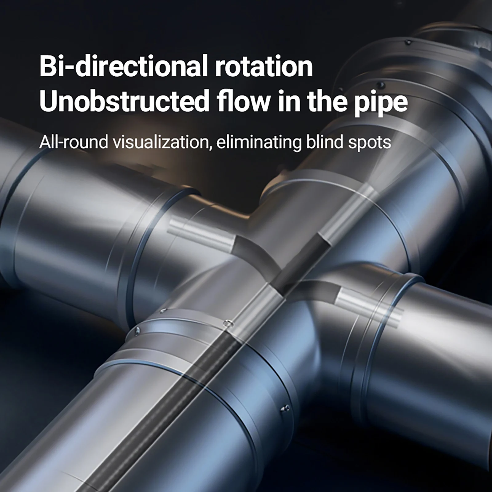 Endoscope Camera with Light 360°Rotation 1080P 6.2MM  HD Articulating Borescope Sewer Camera Tools Bore Scope for IOS Android