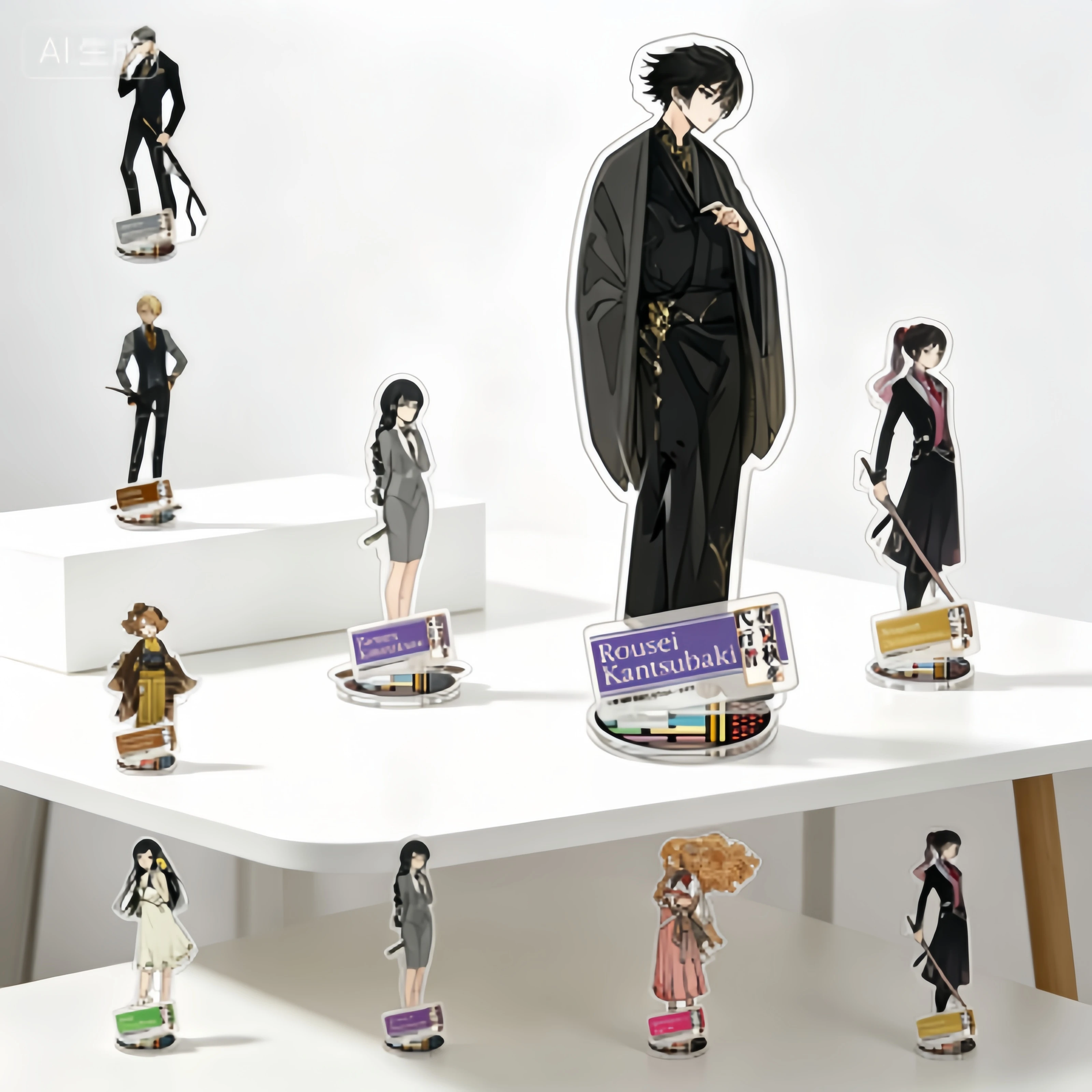Llavero de acrílico del anime “Shunkashuutou Daikousha: Haru No Mai” con figura de Hinagiku Kayō, modelo de regalo de 15 cm