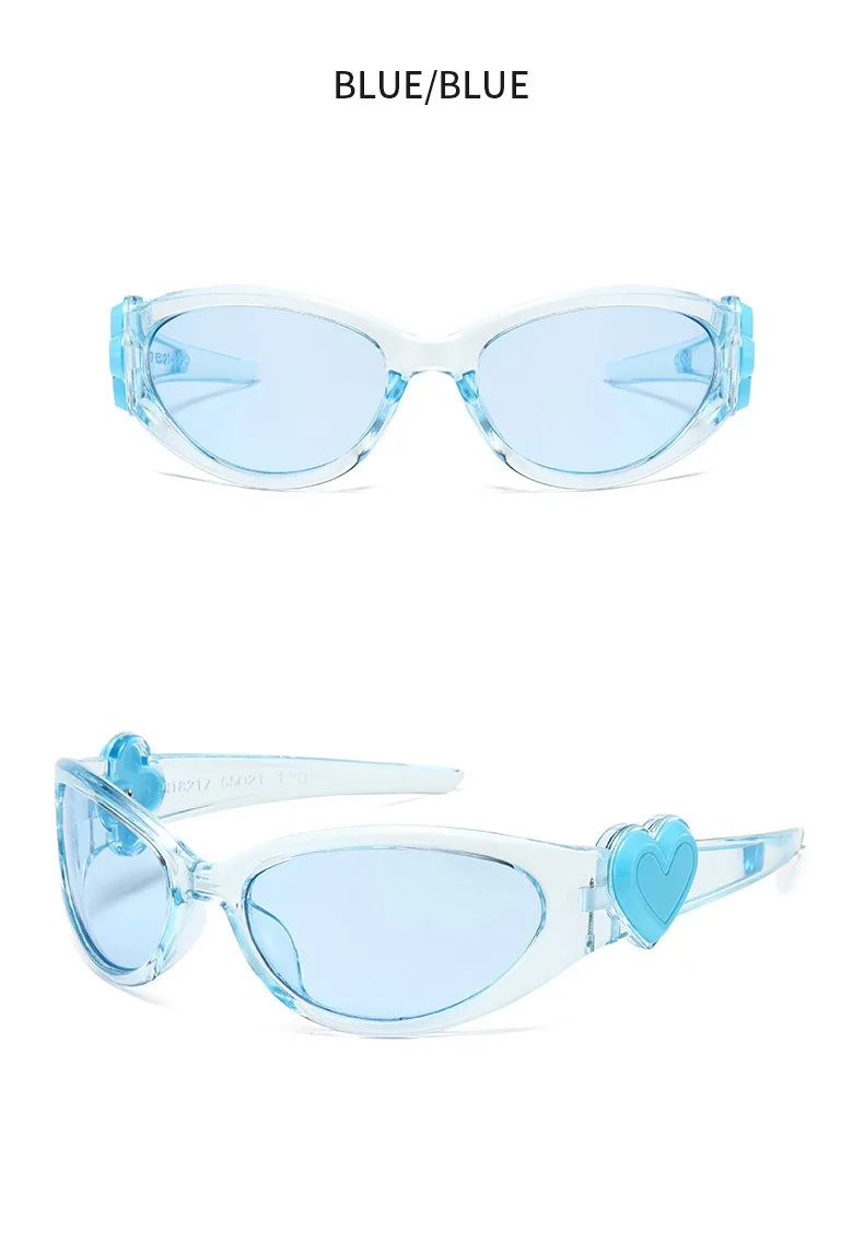 Retro Oval Cat-Eye Sunglasses — product detail 10
