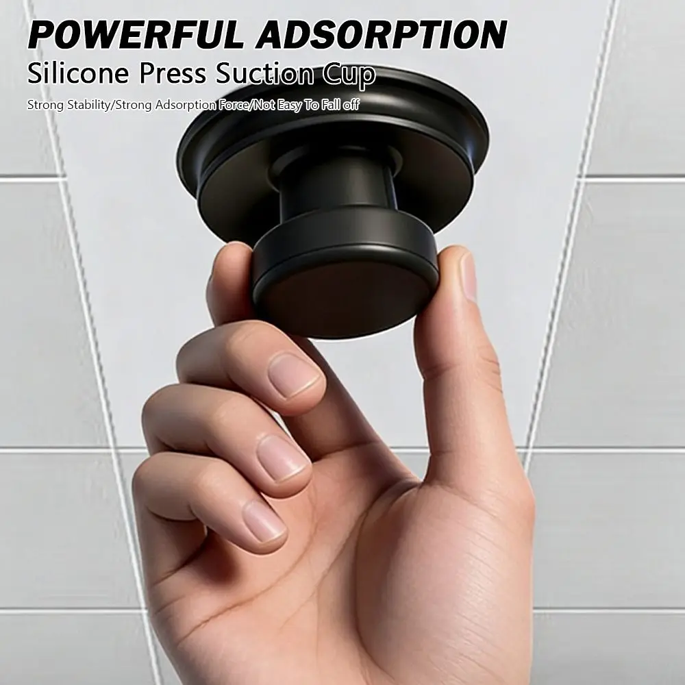Strong Suction Tile Suction Cup Thick Silicone Mini Size Glass Suction Cup Press Type Labor Saving Hand Suction Cup
