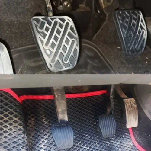 Imagen 2 del producto Cubierta de goma para Pedal de embrague de freno de coche, accesorios para Citroen, Mazda, Toyota, Acura, Honda, Lexus, Nissan, Suzuki, Ford, Peugeot