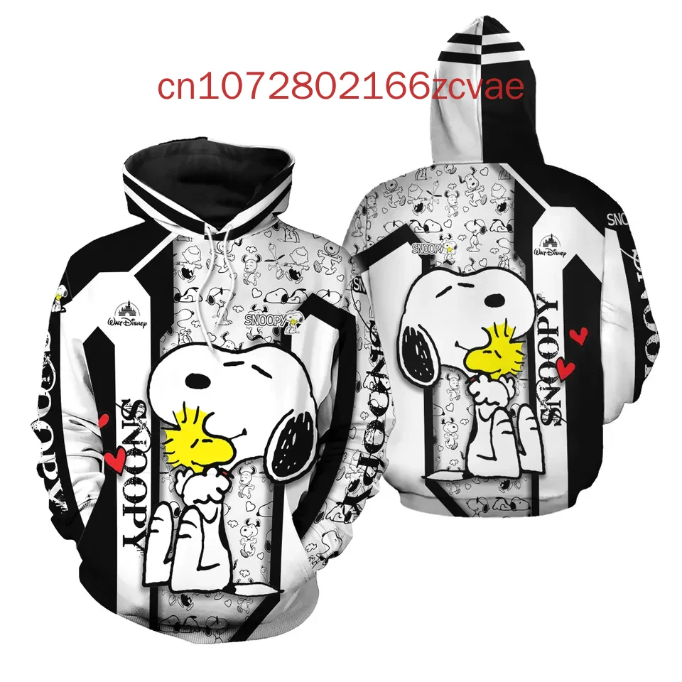 New Snoopy Hoodies 3D Printed Casual Street Fashion Men's and Women's Children's Hoodies