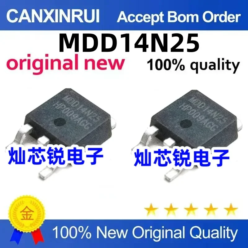 (5-100 pieces) Brand new in stock MDD14N25 14N25 MOSFET TO-252