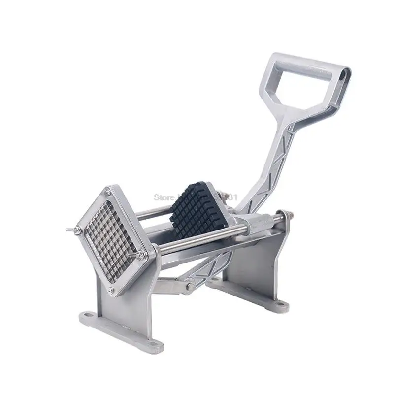 Coupe-frites manuel semi-automatique, en acier inoxydable, pour concombre, karottes, pommes de terre, trancheur