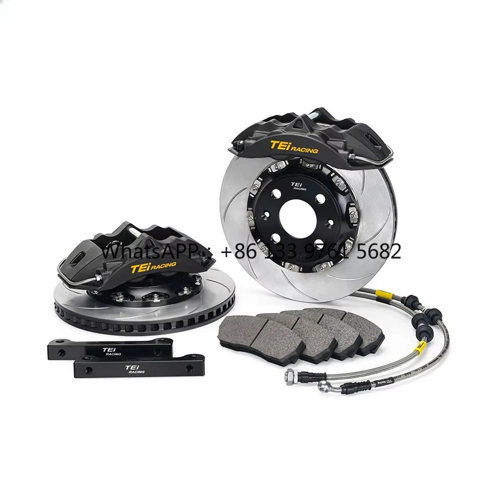 

TEiRacing P41-super Big Brake Kit Front 4 Pot Caliper with 286/296 mm Disc Rotor Auto Brake System for 15/16 Inch Rim Car Model
