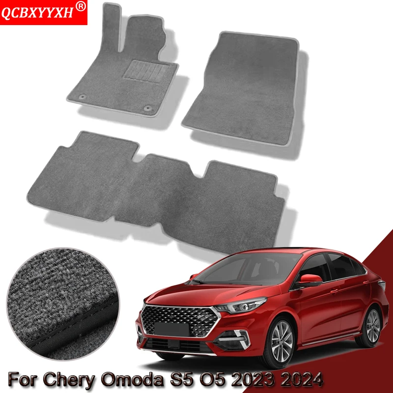 

Custom Car Floor Mats For Chery Omoda S5 O5 2023 2024 Waterproof Non-Slip Floor Mats Internal Protection Carpets Rugs Accessory