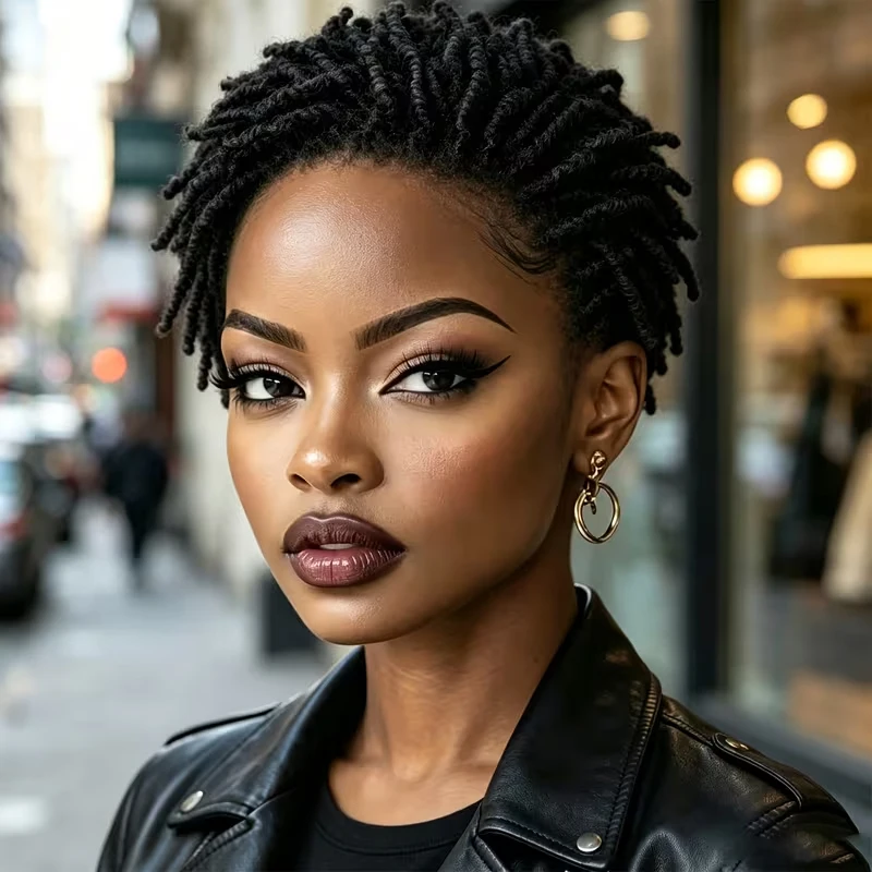 Women's Twist Dreadlock Lace Front Wig