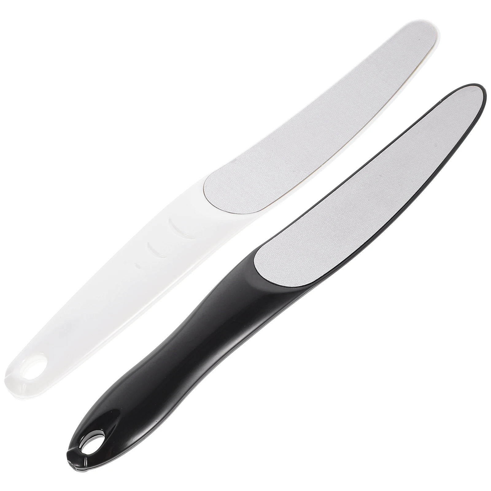 

4 Pcs Stainless Steel Nail Files Reusable ABS Manicure Tools Professional Podiatry Fingernail Hand Care Supplies