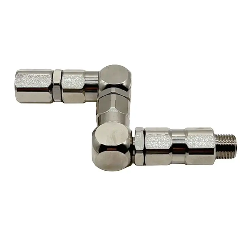 

Lightweight Paint Airless Sprayer Accessories Z-Type 360 Degree 1/2 To 1/2 Swivel Joint 202577 High Pressure Hose Spray Gun Hose