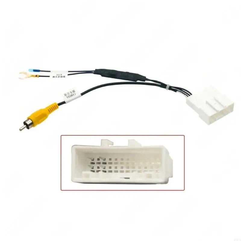 Quick Setup Vehicles Video Converter Cable Car Radio Installation Parking Camera Cable Automotive Accessories Replacement 