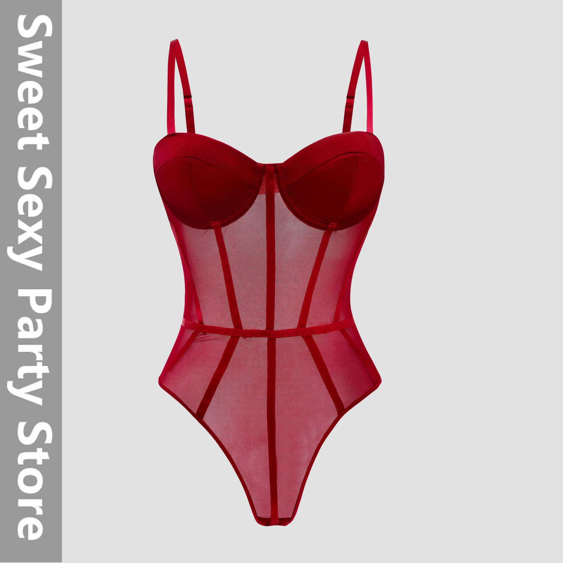 

Новинка 2024, европейские и американские подтяжки для моделирования тела, сетчатая перспектива, простые Spice Girls ins, ветровое стальное кольцо, сбор onesi