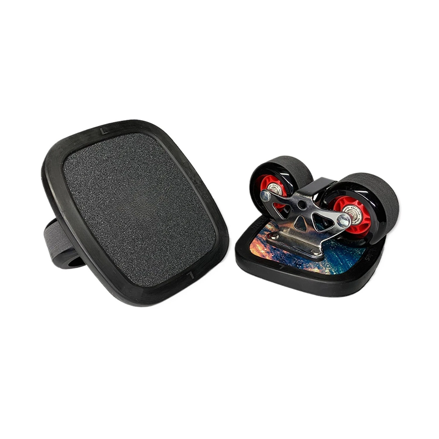 Maple Split Drift Skateboard, 4-Wheel Freeline Skates for Beginners & Advanced Riders