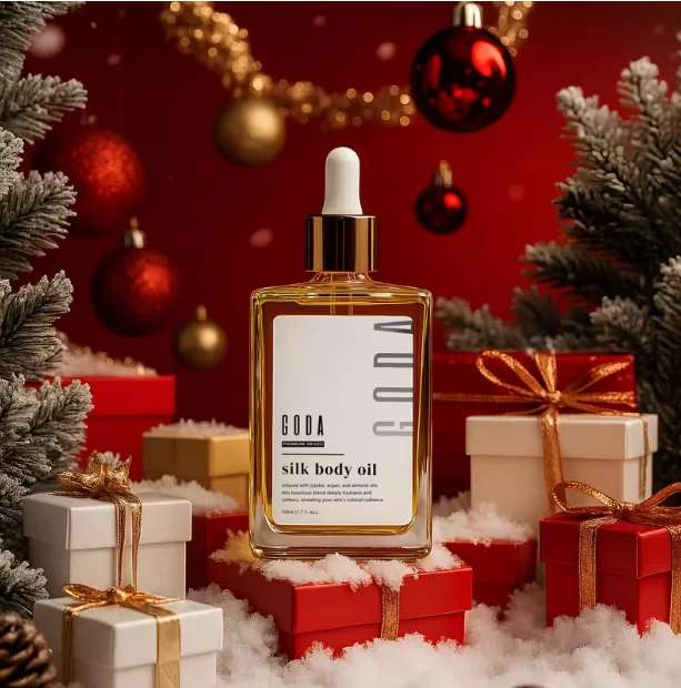 

GODA Women's & Unisex 3-in-1 Pheromone Perfume & Body Oil - Long-Lasting, Moisturizing Light Beige Care with 24-Hour Hydration,